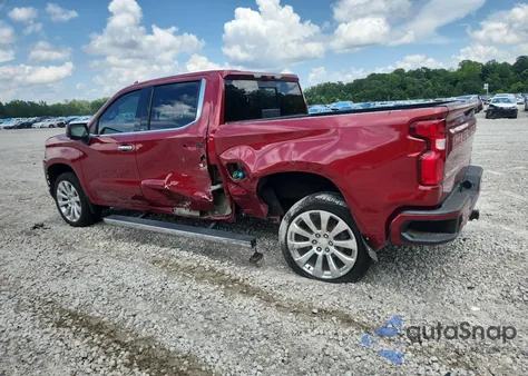 2020 Chevrolet Silverado K1500 High Country z USA, uszkodzony, nr VIN 1GCUYHET6LZ218519